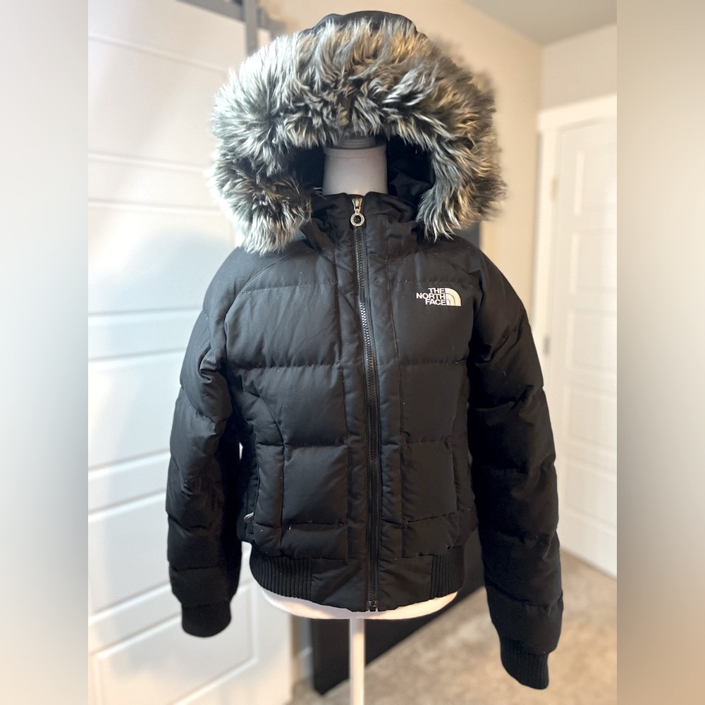 The North Face Black Puffer Jacket, Size S/P